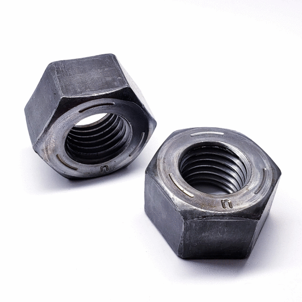UNC A563 Grade A/B Heavy Hex Nut - Plain Steel 318030 - 318650